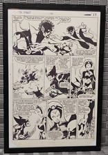 X-Men #142 Page 17 John Byrne Framed 11x17 Original Art Poster Print picture