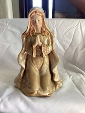 Vintage Ceramic Kneeling Mother Mary picture