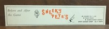 Vintage 1960's L.A. Nightclub Bar - Sneeky Pete's - Sunset Strip - 1967 Print AD picture