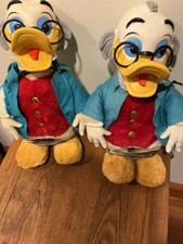 Vintage Walt Disney Ludwig Von Drake Plush Doll Gund Mfg Co 1961 lot of 2 dolls picture