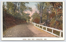 c1922 Scenes Near West Carrollton OH, Montgomery County Postcard 50-136 picture