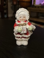 VTG ‘50s Christmas Nikoniko Niko Angel Spaghetti Porcelain Figurine Fine Ceramic picture