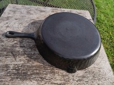Vintage No. 8 Hammered Ugly Skillet Restored picture