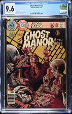 GHOST MANOR #32 CGC 9.6 WP V1 1976 SKELETON HORROR COVER HIGHEST CGC 1 OF 1 picture
