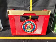 Vintage Paulaner Munchen Beer 10pack Beer Case Crate Box 2 Available picture