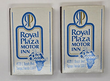 Vintage Matchbook Hotel Royal Plaza Disney World  LOT OF 2 Matchboxs picture