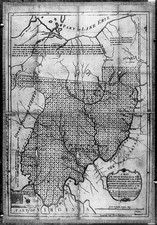 1787 Federal Territory Map Western Pennsylvania Scioto River Ohio Territory picture
