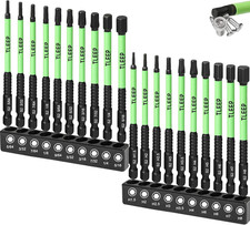 20 X Metric & SAE Allen Wrench Drill Bit Set 1/4