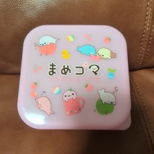 SAN X Mamegoma Dessert Case Tupper Lunch Box 10cm Vintage Showa Heisei picture