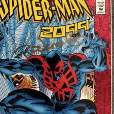 Spider-Man 2099 #1 Marvel Comics 1992 1st. Printing Signed by: Rick Leonardi. picture