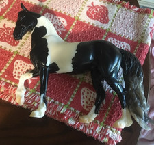 USED Breyer Traditional Model #1865 “Battlefield Angel HP” (Friesian Sporthorse) picture