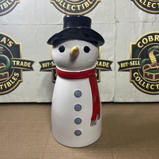 Rare Schultz & Dooley Frosty Mug Snowman Beer Stein WEBCO First Edition ManCave  picture