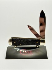 Case XX 1940-1964 Beautiful Rough Black Jack Knife picture