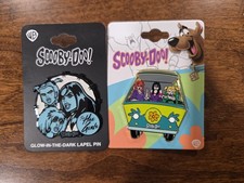 2pk- Warner Bros Scooby Doo Hex Girls Enamel Pins Brand New picture