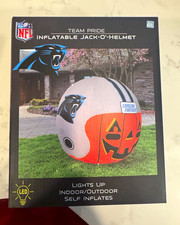 Sporticulture NFL Carolina Panthers 4 ft Lighted Inflatable Jack-O'-Helmet picture