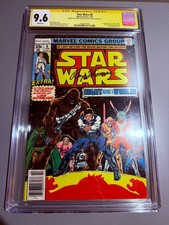 Star Wars #8 SS CGC 9.6 WHITE Chaykin & Thomas Signed Marvel 1978 1st Print picture