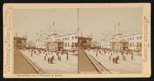 Photo:Chicago Illinois 1893 World's Fair Mines Building stereoview picture