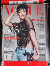 Vogue Magazine March Issue Featuring Rihanna - Fashion Icon Edition picture