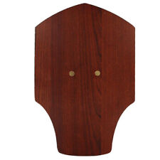 Wood Grain Wall Display Plaque | Beautiful CherryRed Medieval Sword Knife Holder picture