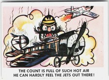1965 Fleer Weird-Ohs #37 The Count is Full of Such Hot Air picture