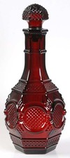 Avon Cape Cod Ruby Decanter & Stopper 20436 picture
