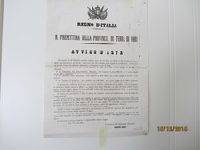 1867 KINGDOM OF ITALY-AUCTION 