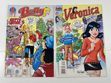 Archie: Betty #183 & Veronica #108 (CHRISTMAS COVERS LOT) picture