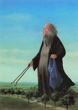 Everything Will Be Fine by Gerhard Gluck Vintage Fantasy Art Postcard Unposted picture
