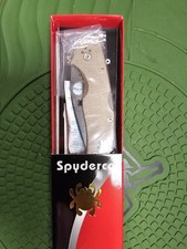 Spyderco Native 5 CPM-CruWear Satin Blade Brown Micarta Handles C41MPCW5 picture