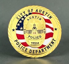 City Of Austin Police Department Challenge Coin ·IN STOCK· ·FAST SHIPPING· ·NEW· picture