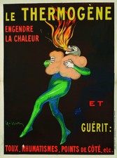 Leonetto Cappiello Thermogene 1909 Vintage Poster Glossy Photo Reprint Wall Art picture