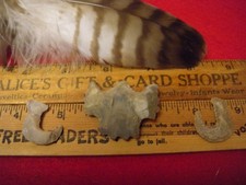 2 - FISH HOOKS / 1 THUNDERBIRD - SWEETWATER TENNESSEE – AMISHBARNANTIQUES 2013 picture