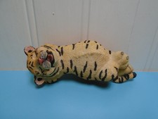 SUMMIT COLLECTION SMILING TIGER CUB LAYING ON BACK 1.5