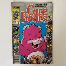 CARE BEARS 7 rare 1986 Marvel 25th Anniversary NEWSSTAND Star Comics HTF scarce picture