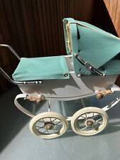 Sasha Doll Toy RED  Pram Stroller Buggy Carriage Made In France Custom Tires picture
