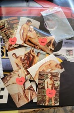 8 Original / Vintage  RARE SIERRA DOMINO Studio Photo LOT Male Figure Study HUNK picture