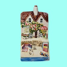 Hazle Ceramics Punch & Judy Tea Shop Beside The Sea Nation Of Shopkeepers HTF 🍦 picture