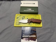 Blade Box Mountaineer  Knife W/ D2 Blade Steel Beautiful Wooden Handle picture
