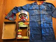 Ben Cooper Space Rocket Commander Halloween Large (12 to 14) No. 877 Glitter Glo picture