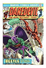 DAREDEVIL #108 7.0 LAST 20-CENT ISSUE ROMITA AND KANE ART OW/W PGS 1974 picture