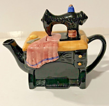 Sewing Machine Teapot Cardinal Inc. Tee Nee Ceramic 1995 picture