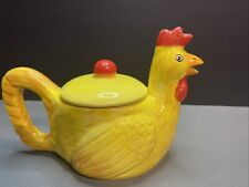 Vintage Scott’s Of Wisconsin Chicken Teapot Ceramic FARMHOUSE Country Decor 6” picture
