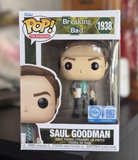 Funko Pop Television: SAUL GOODMAN #1938 Breaking Bad Amazon Exclusive IN HAND picture