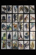 Jacobs Trade Cards School of Dinosaurs 1994 Complete Set 30 picture