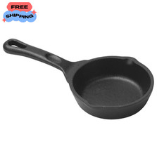 Pre-Seasoned Mini Cast Iron Skillet for Induction - Perfect for Eggs & Veggies picture