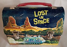 ** VTG & Rare 1967 Lost In Space Lunch Box W/Thermos ** picture