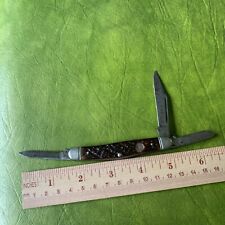 VINTAGE BOKER USA 8585 3 BLADE STOCKMAN Tree brand Pocket Knife picture