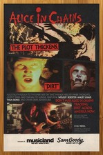 1993 Alice in Chains DIRT Print Ad/Poster Music Album CD LP Promo Art 90s Grunge picture