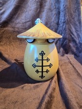 Vintage WEBCO 1st Edition Character Beer Stein Oriental Figure Germany Lidded  picture
