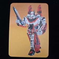 EXMT Transformers G1 Hasbro Action Cards 1985 38 Jetfire ORANGE Yellow variation picture